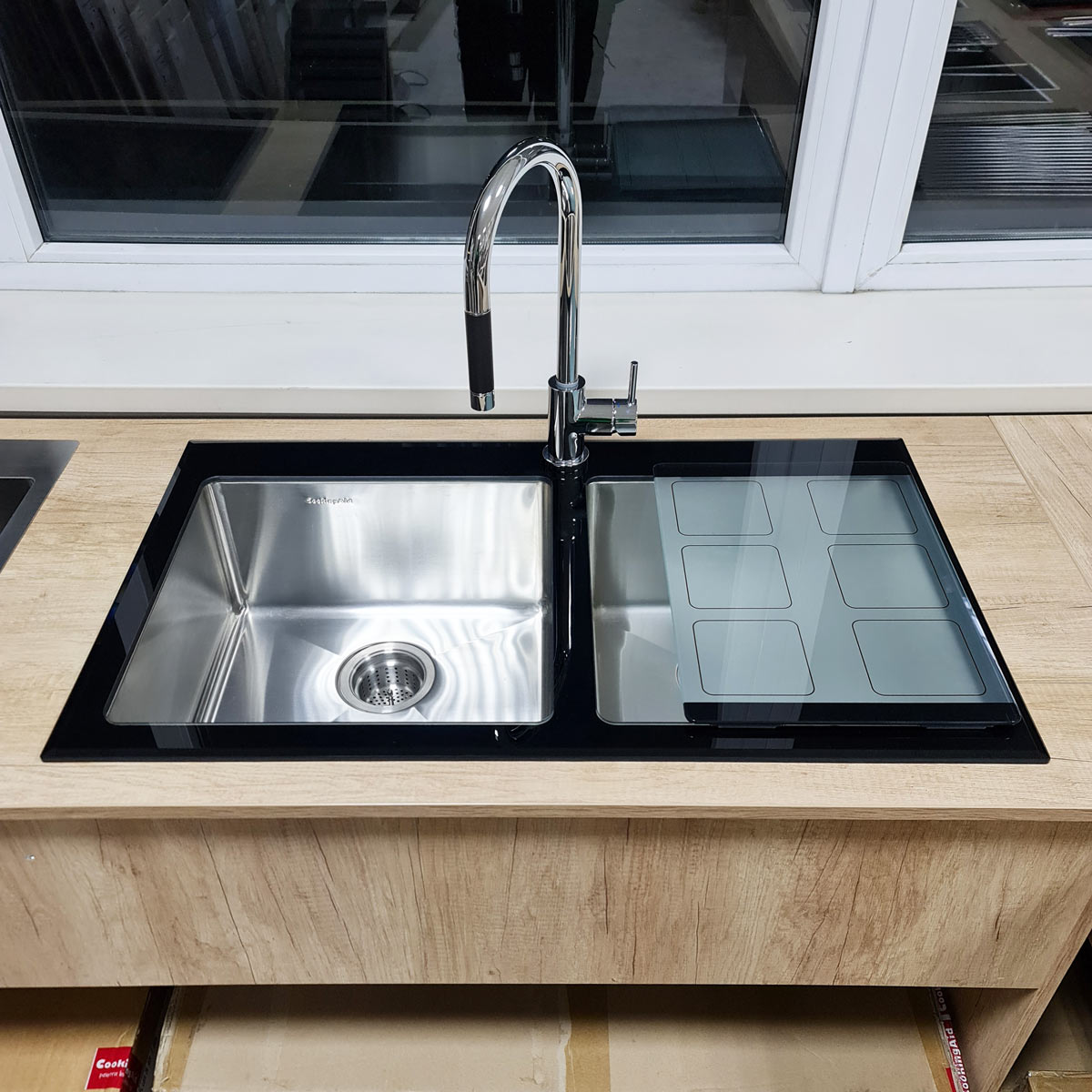 Chiuveta-bucatarie-inox-CookingAid-Tempered-Glass-Duo-23