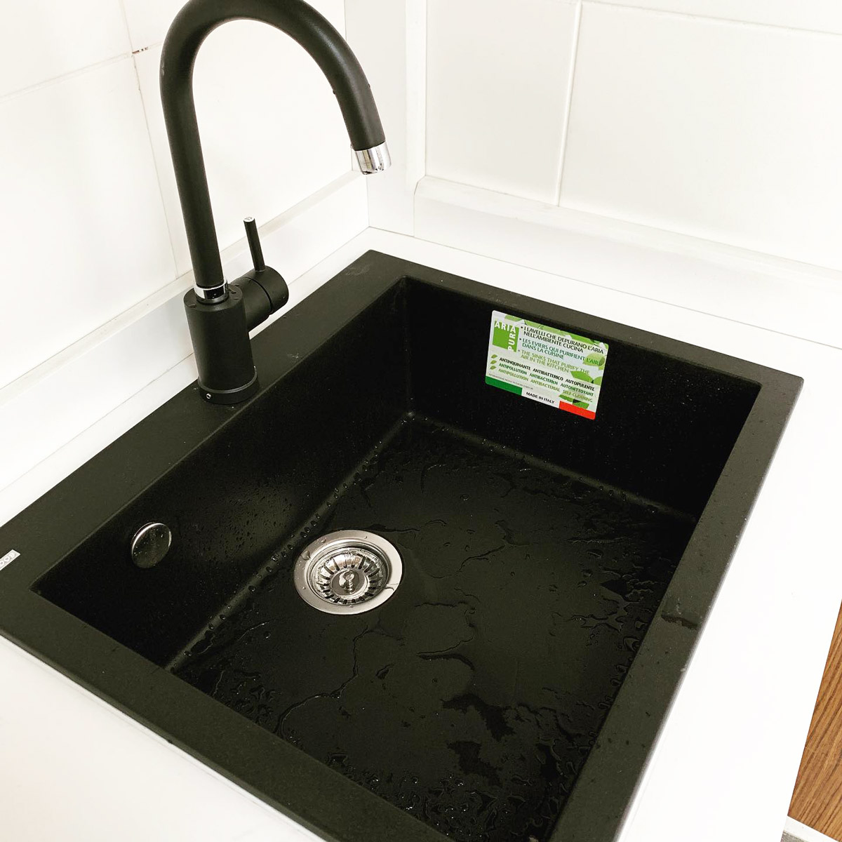 Chiuveta-Bucatarie-CookingAid-Cube-5610-6-Black-Metal-7