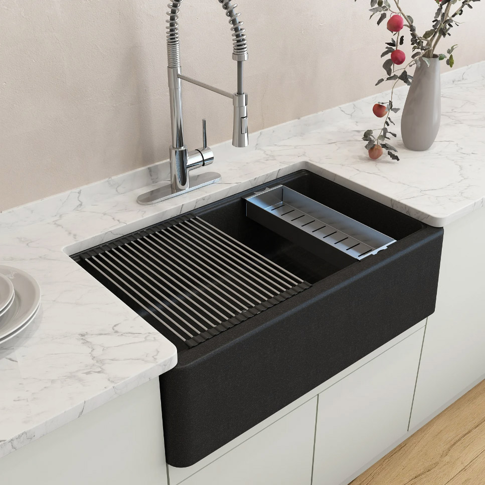 Chiuveta-bucatarie-Granit-CookingAid-Farm-House-Lux-neagra-cu-particule-titanium-23