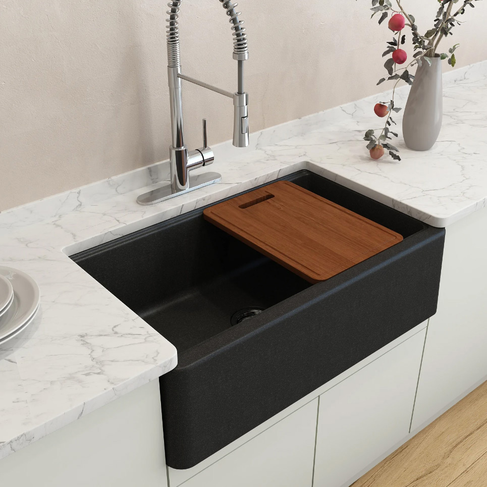 Chiuveta-bucatarie-Granit-CookingAid-Farm-House-Lux-neagra-cu-particule-titanium-25