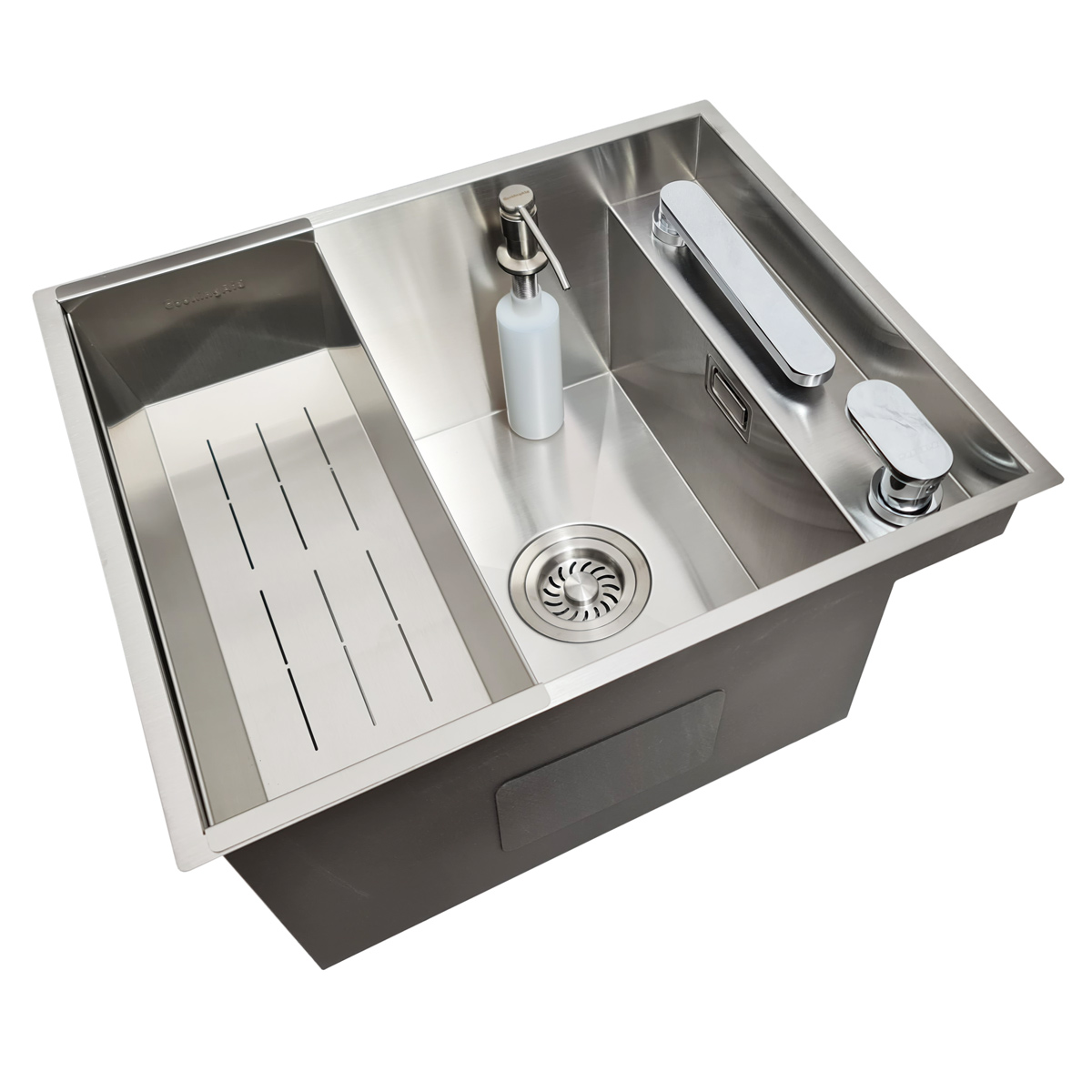 Set-chiuveta-bucatarie-inox-CookingAid-Invisible-Deep-cu-capac-sticla-si-baterie-telescopica-21