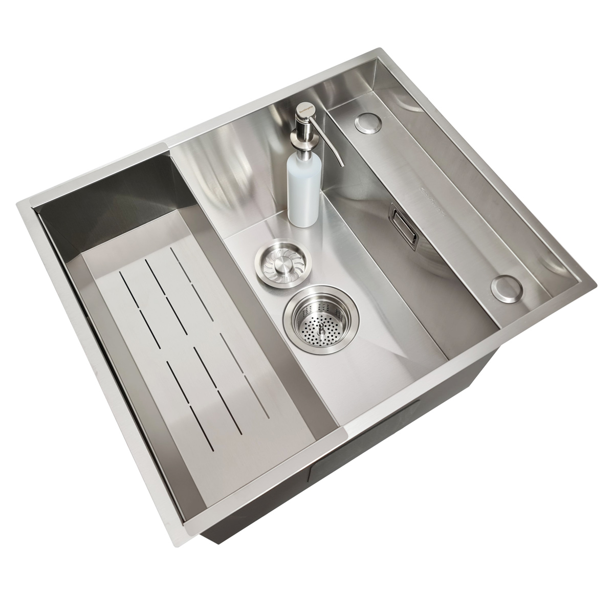 Set-chiuveta-bucatarie-inox-CookingAid-Invisible-Deep-cu-capac-sticla-si-baterie-telescopica-6