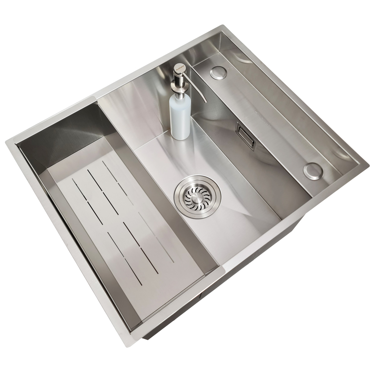 Set-chiuveta-bucatarie-inox-CookingAid-Invisible-Deep-cu-capac-sticla-si-baterie-telescopica-8