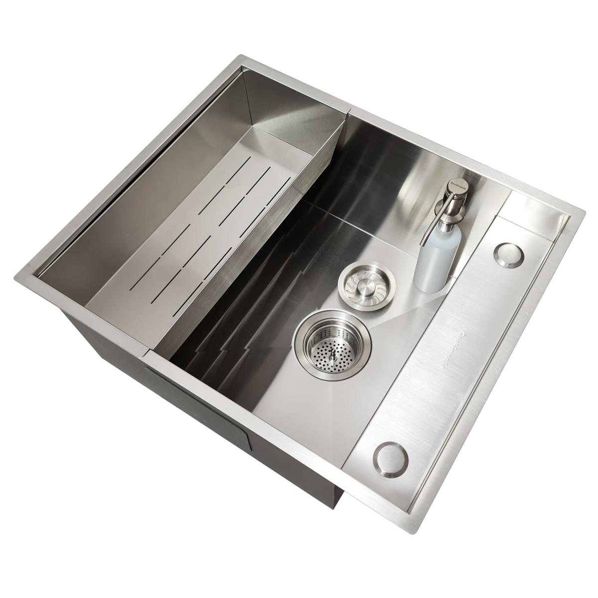 Set-chiuveta-bucatarie-inox-CookingAid-Invisible-Deep-cu-capac-sticla-si-baterie-telescopica-9