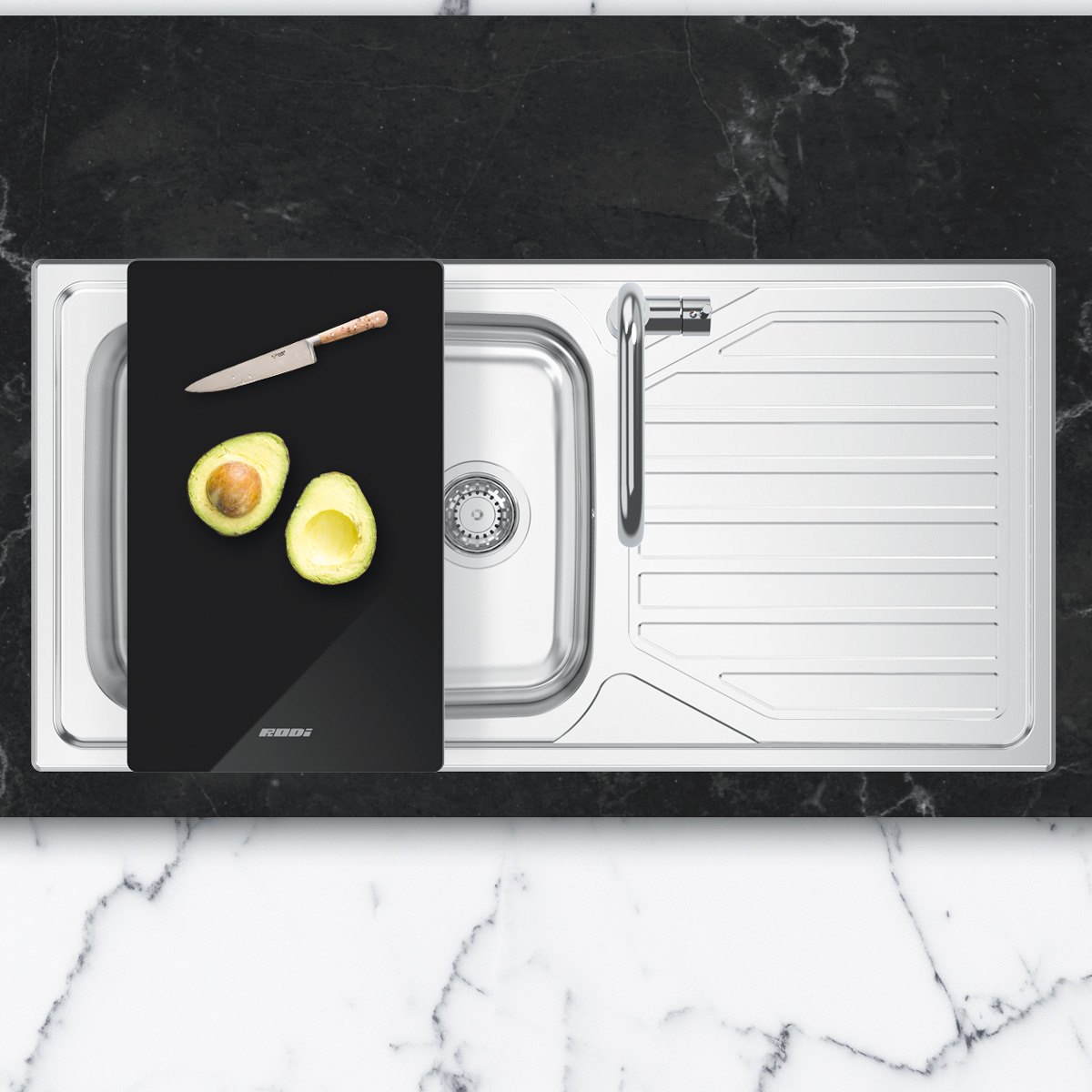 Chiuveta-bucatarie-inox-CookingAid-Okio-Line-103-rodi