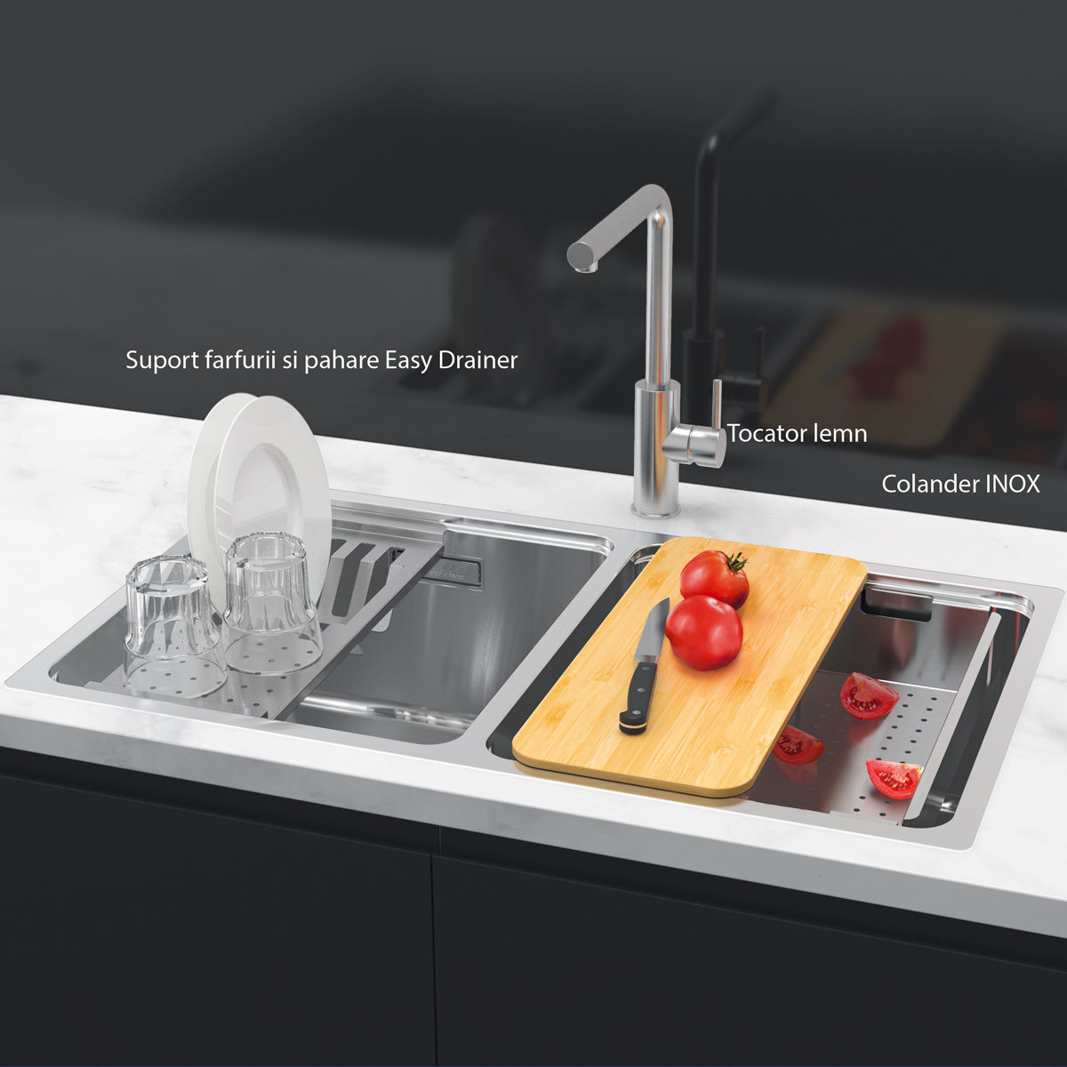 Chiuveta-bucatarie-inox-premium-CookingAid-Una-75-cu-Master-Box-Una-1