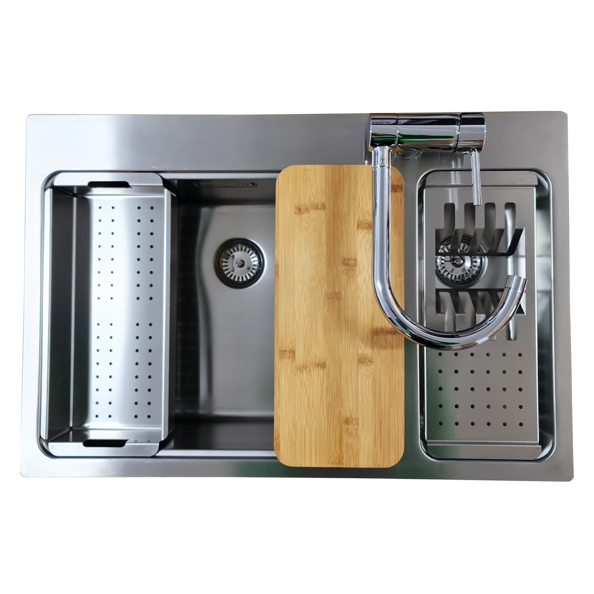 Chiuveta-Bucatarie-inox-CookingAid-Una-72-with-Line-MN-810-By-Rodi-0