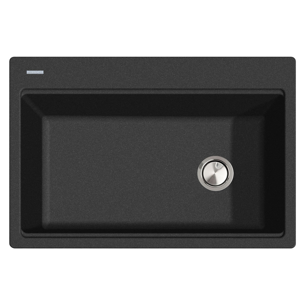 Chiuveta-Bucatarie-Granit-CookingAid-Cube-ON3322-Black-Metal-Quartz-0