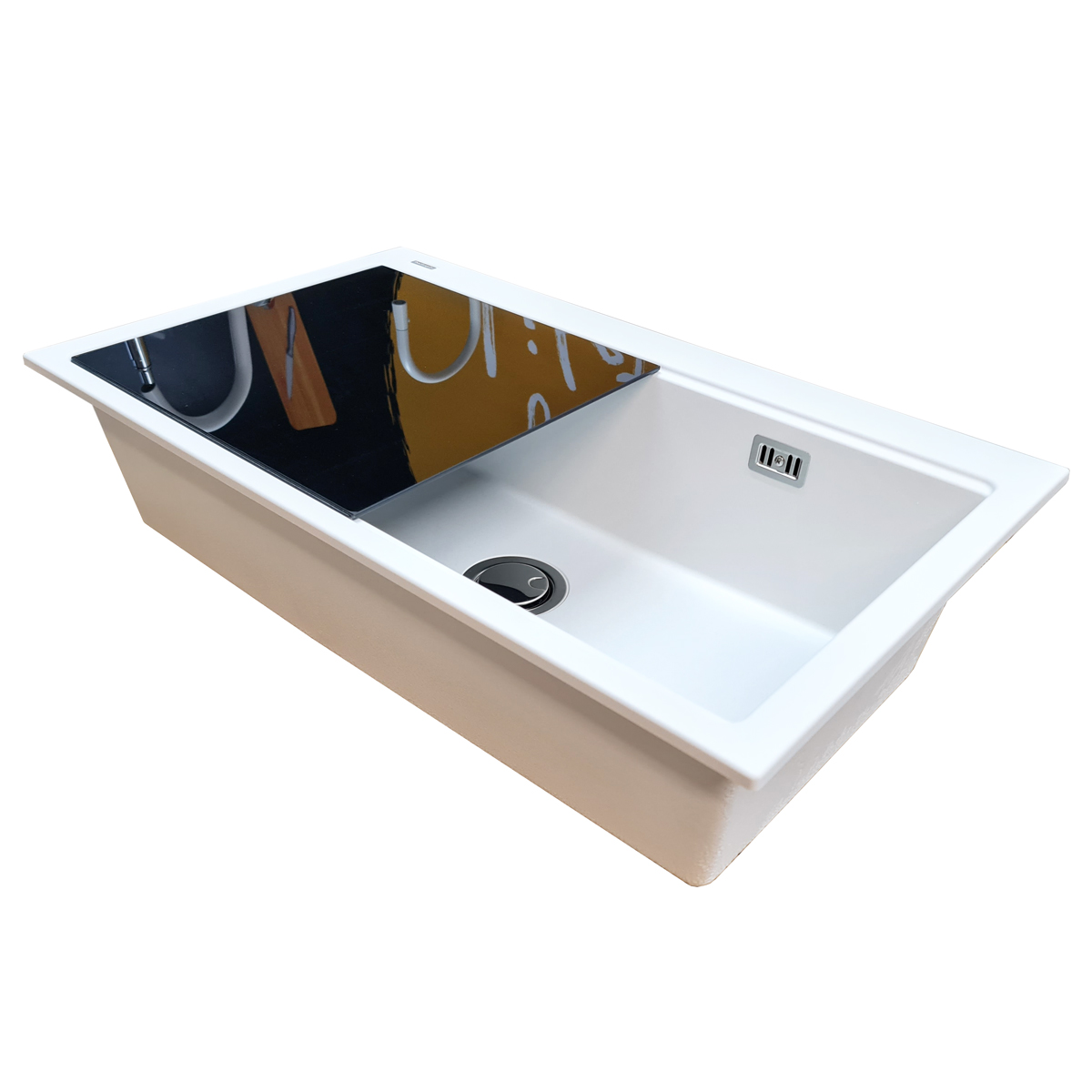 Chiuveta-Bucatarie-granit-CookingAid-Workstation-Lux-LX8610-Polar-White-7