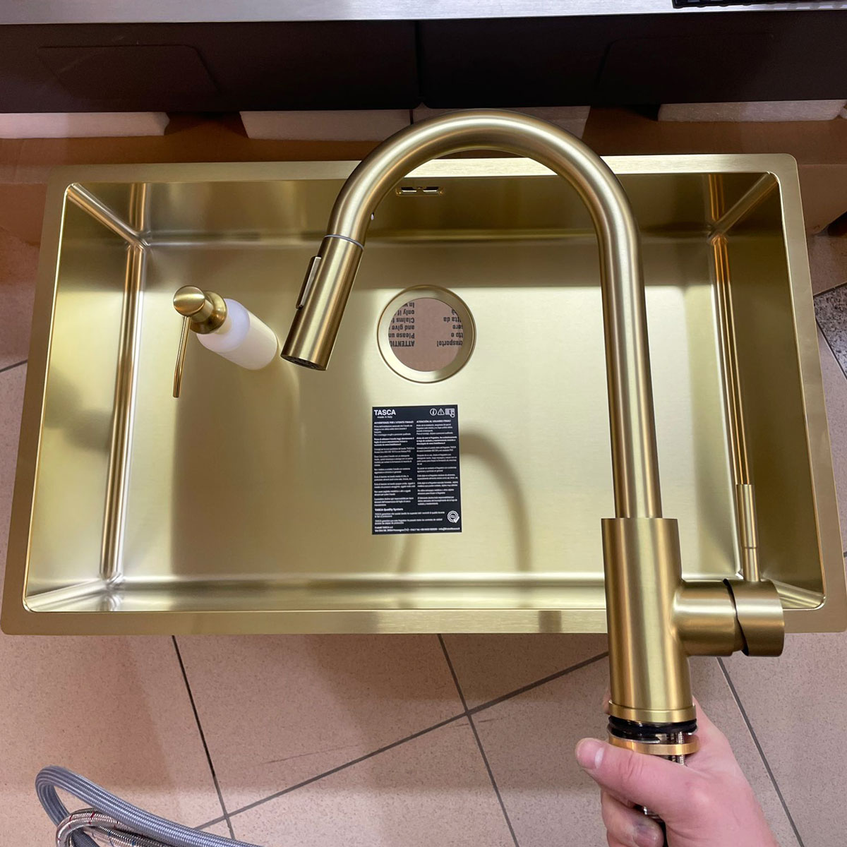 Chiuveta-bucatarie-Inox-CookingAid-Tasca-Canova-CA70-gold-golden-auriu-aurie-17