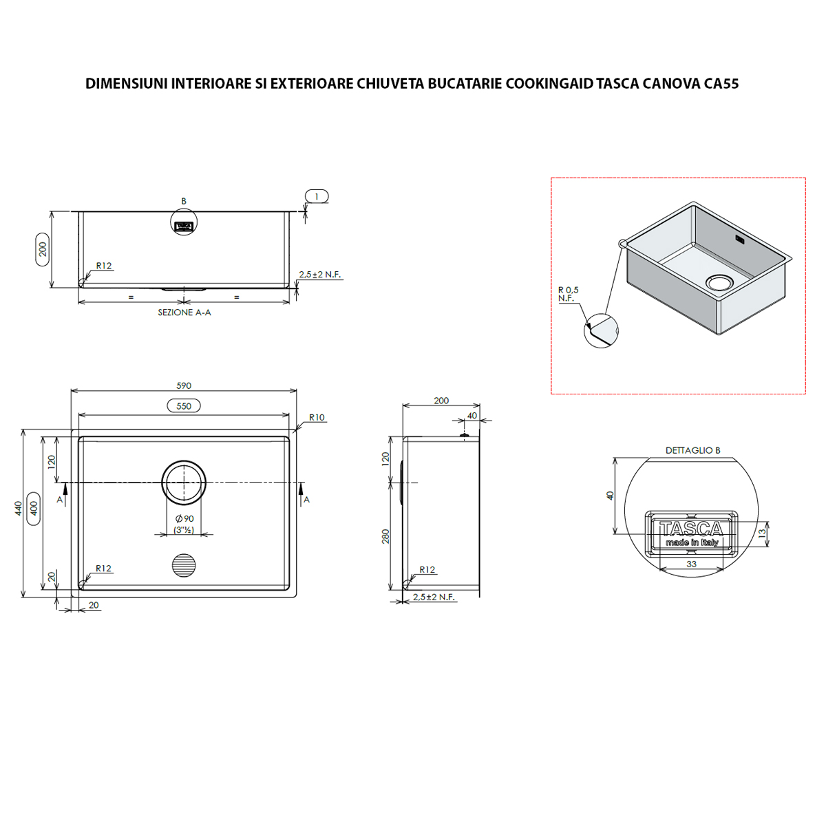Chiuveta-bucatarie-Inox-CookingAid-Tasca-Canova-CA55-13