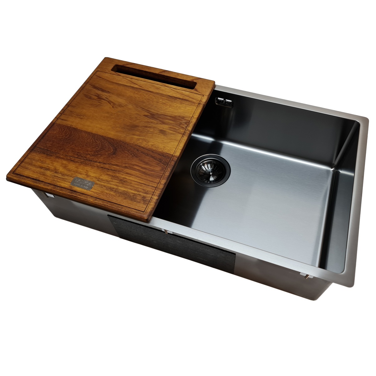 Chiuveta-bucatarie-Inox-CookingAid-Tasca-Canova-CA70-Neagra-Gun-Metal-Dark-Grey-7