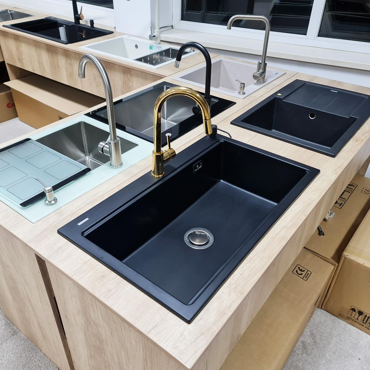 CookingAid-Workstation-Lux-LX8610-Black-Nanostone-si-baterie-Indiana-Gold