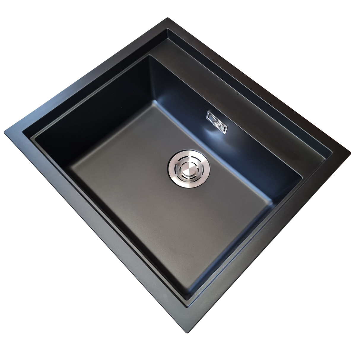Chiuveta-Bucatarie-Granit-CookingAid-Elleci-Invisible-Sintesi-105-Black-Keratek-2