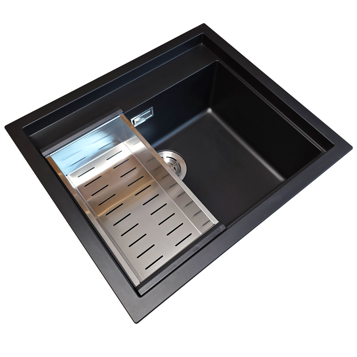Chiuveta-Bucatarie-Granit-CookingAid-Elleci-Invisible-Sintesi-105-Black-Keratek-20