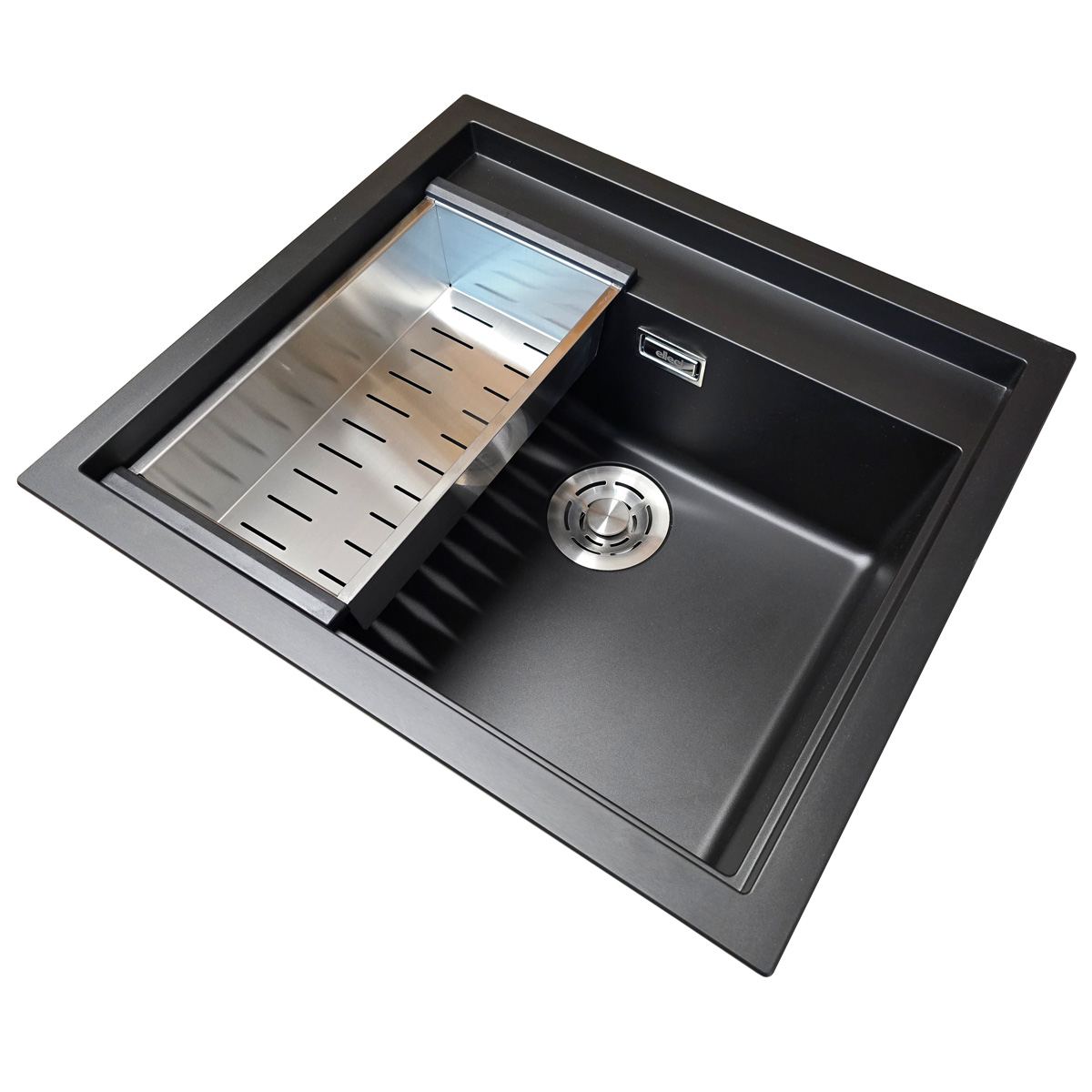 Chiuveta-Bucatarie-Granit-CookingAid-Elleci-Invisible-Sintesi-105-Black-Keratek-21